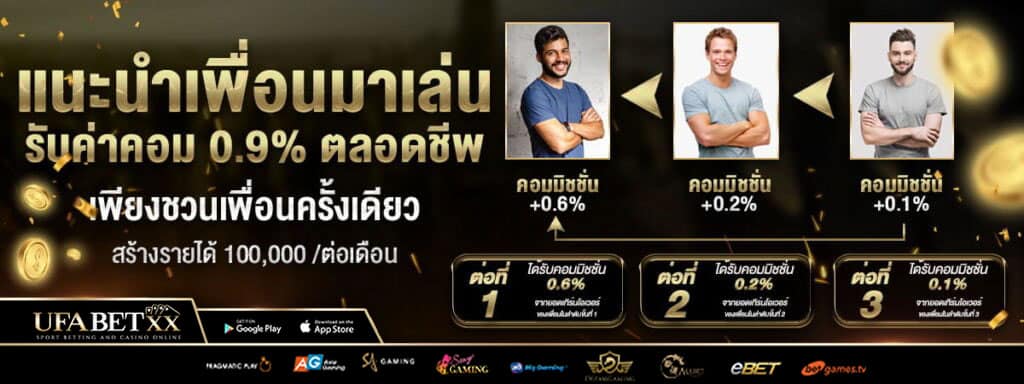 UFABET-แนะนำเพื่อน-เล่นแทงบอล