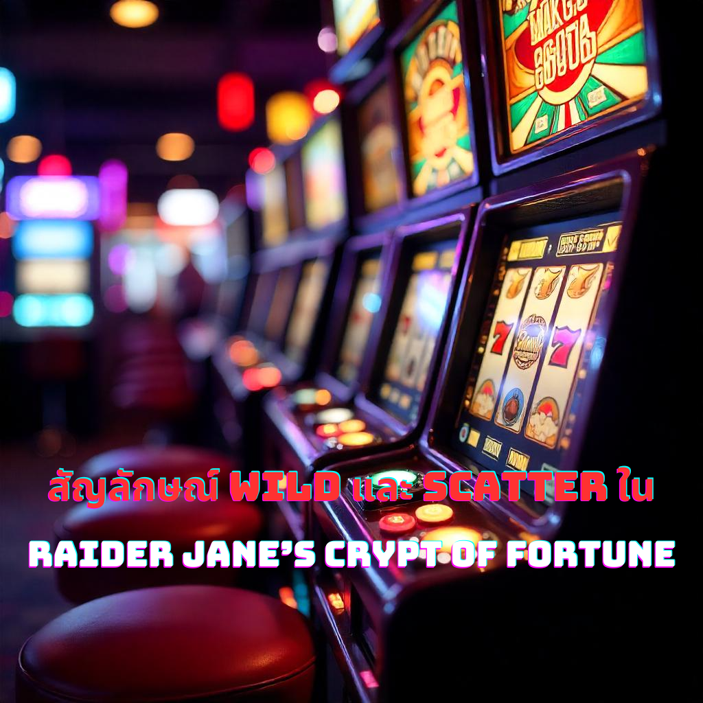 สัญลักษณ์ Wild และ Scatter ใน Raider Jane’s Crypt of Fortune