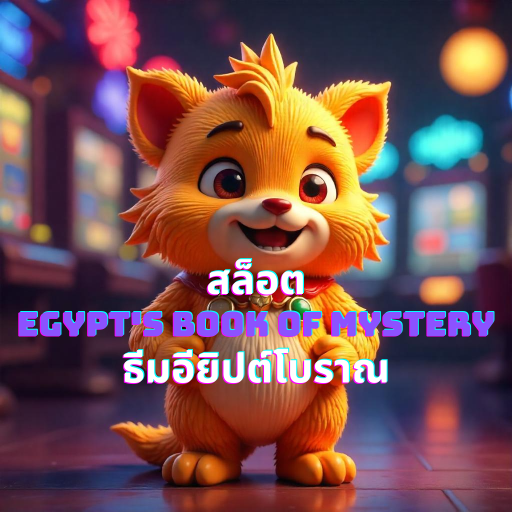 สล็อต Egypt's Book of Mystery ธีมอียิปต์โบราณ