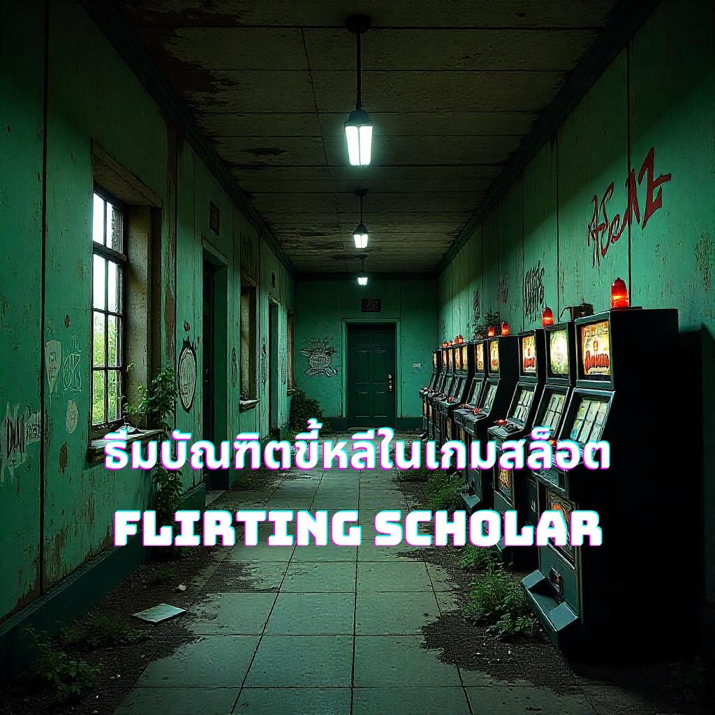 ธีมบัณฑิตขี้หลีในเกมสล็อต Flirting Scholar