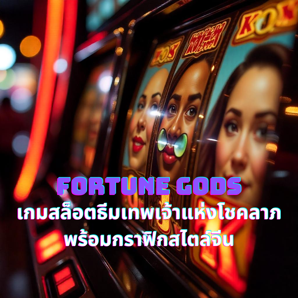 Fortune Gods เกมสล็อตธีมเทพเจ้าแห่งโชคลาภพร้อมกราฟิกสไตล์จีน