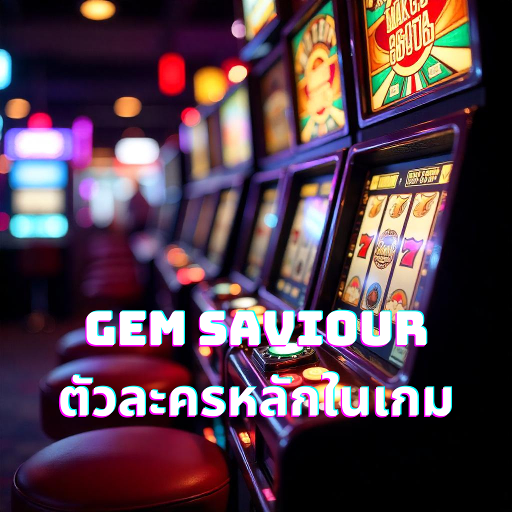 Gem Saviour ตัวละครหลักในเกม