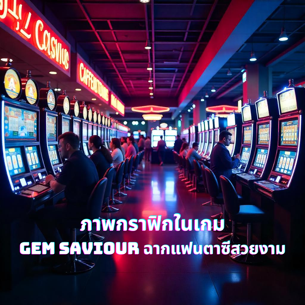 ภาพกราฟิกในเกม Gem Saviour ฉากแฟนตาซีสวยงาม