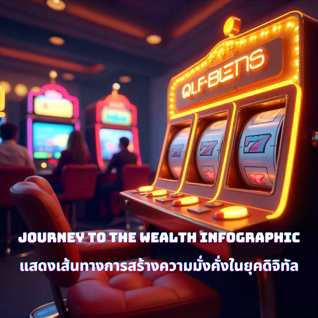Journey to the Wealth infographic แสดงเส้นทางการสร้างความมั่งคั่งในยุคดิจิทัล