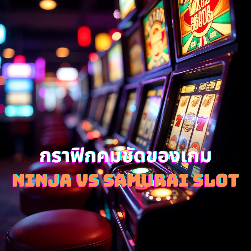 กราฟิกคมชัดของเกม Ninja vs Samurai Slot