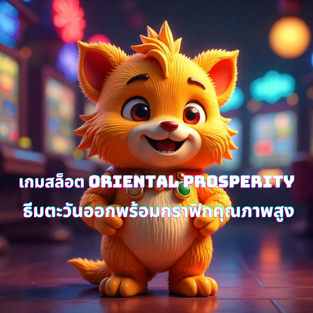 เกมสล็อต Oriental Prosperity ธีมตะวันออกพร้อมกราฟิกคุณภาพสูง