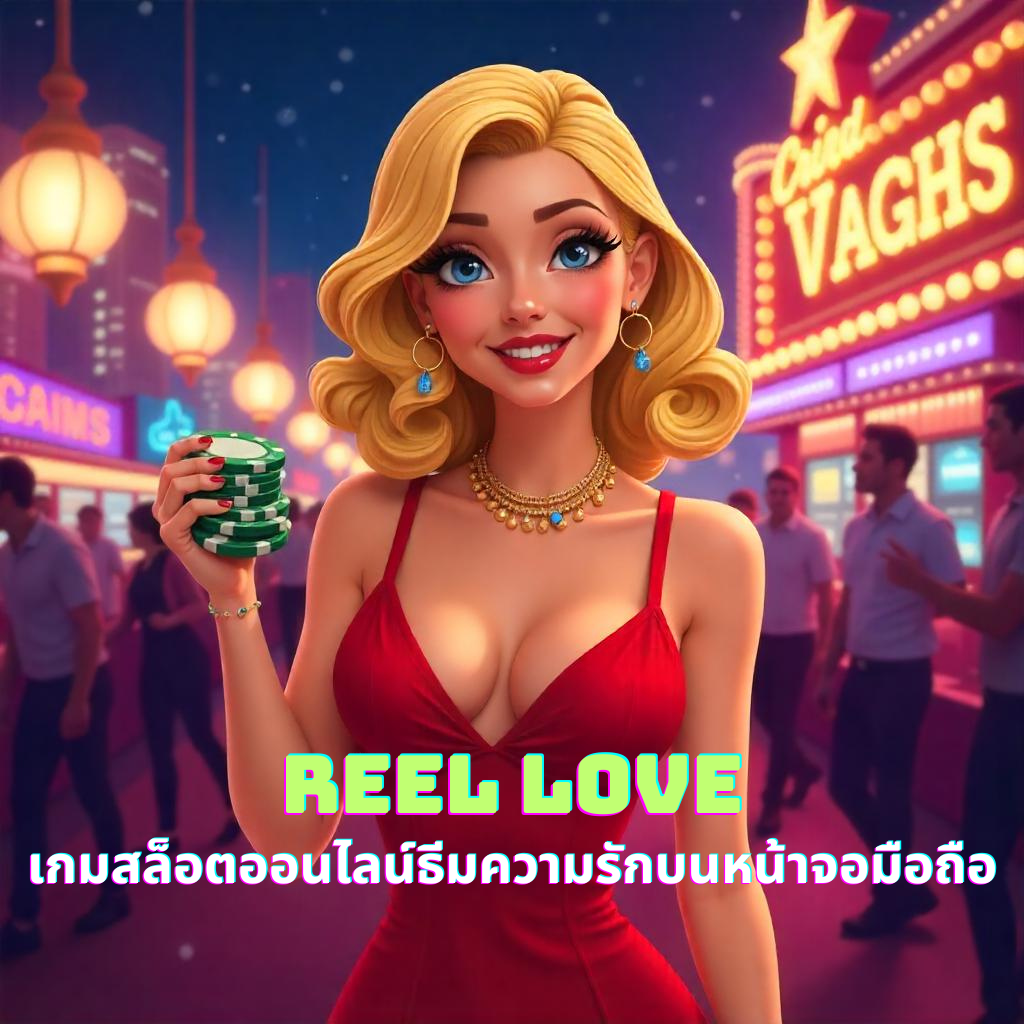 Reel Love เกมสล็อตออนไลน์ธีมความรักบนหน้าจอมือถือ