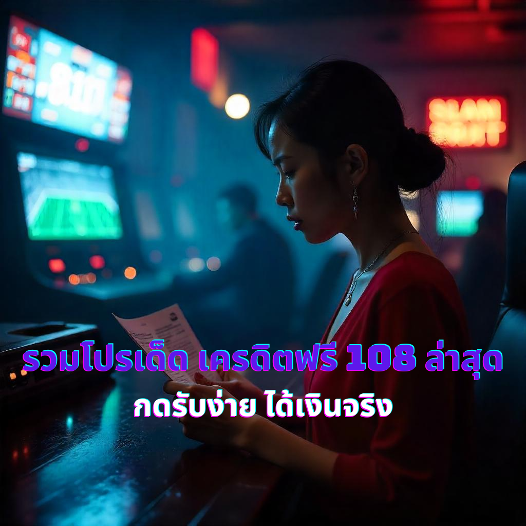 รวมโปรเด็ด เครดิตฟรี 108 ล่าสุด กดรับง่าย ได้เงินจริง