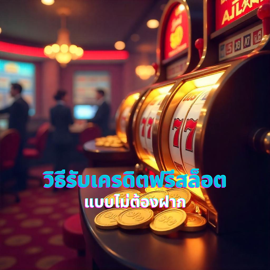 วิธีรับเครดิตฟรีสล็อตแบบไม่ต้องฝาก